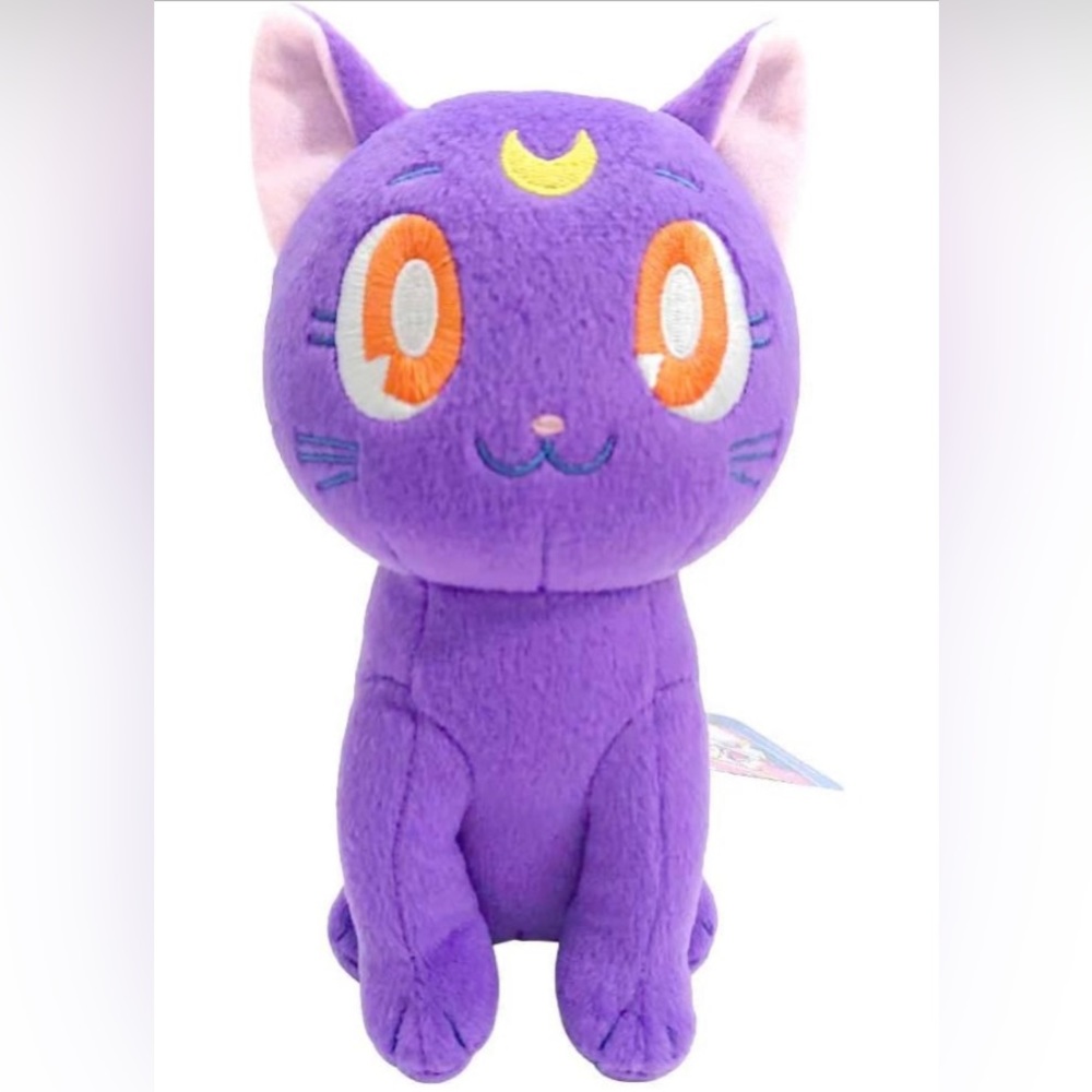Sailor Moon Plush, 14" Luna Plush
CLEVER IDIOTS INC. Toei Animation